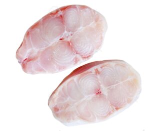 Poisson chat en morceaux
