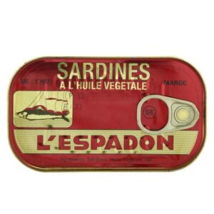 L'espadon sardines in oil
